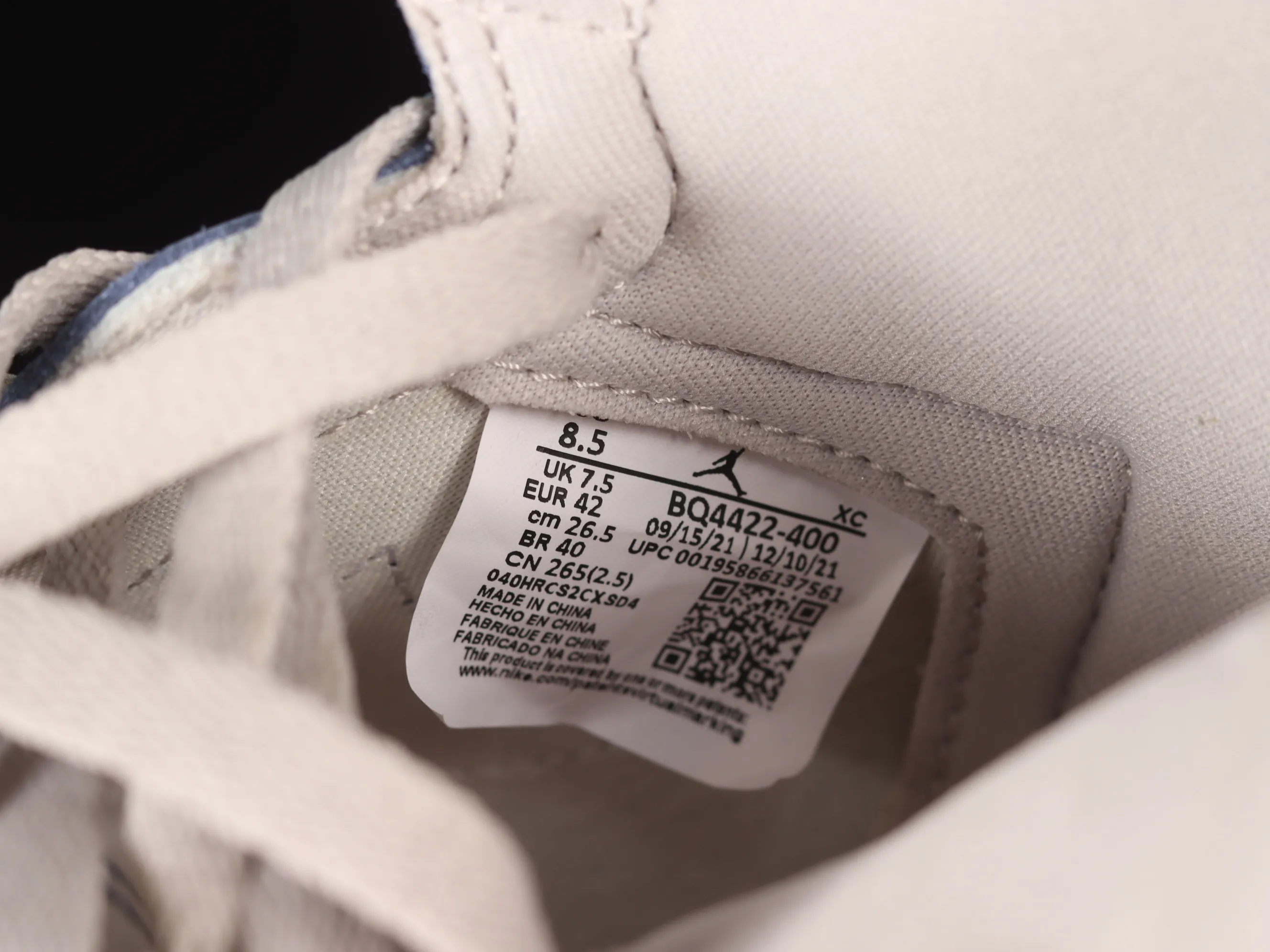 All categories Air Jordan Jordan series basketball shoes Air Jordan 1 High foreign trade version Air Jordan 1 High "Georgetown" AJ1 Joe 1 Georgetown high-top basketball shoes BQ4422-400